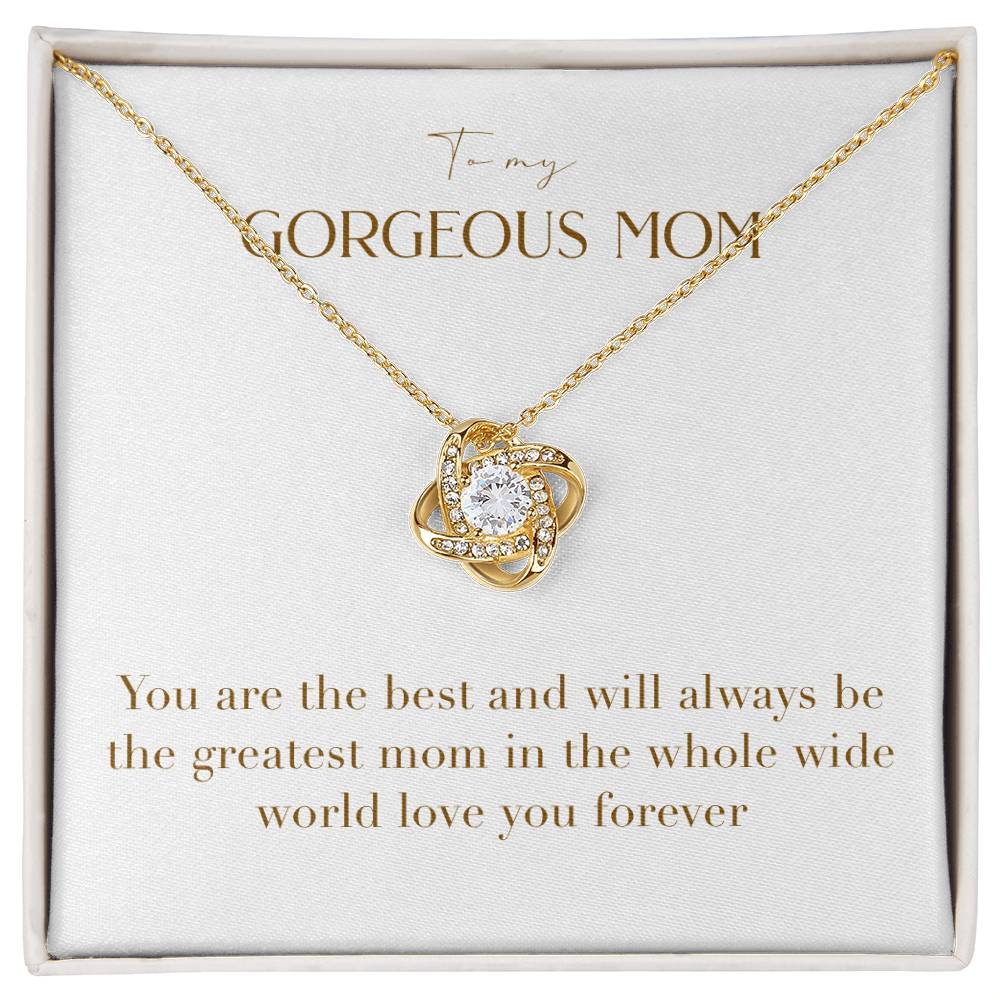 Unity Knot Necklace - You Are The Best and Will Always be The Greatest