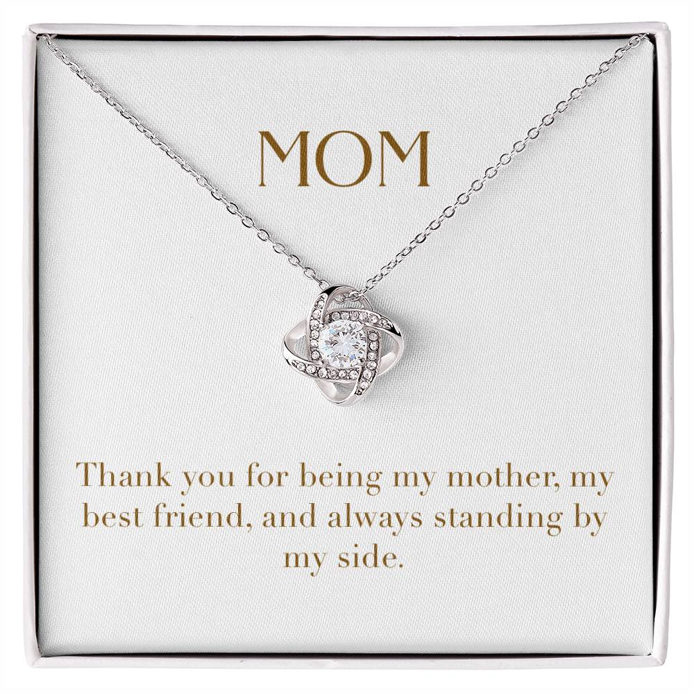 Unity Knot Necklace - Thank You for Being My Mother