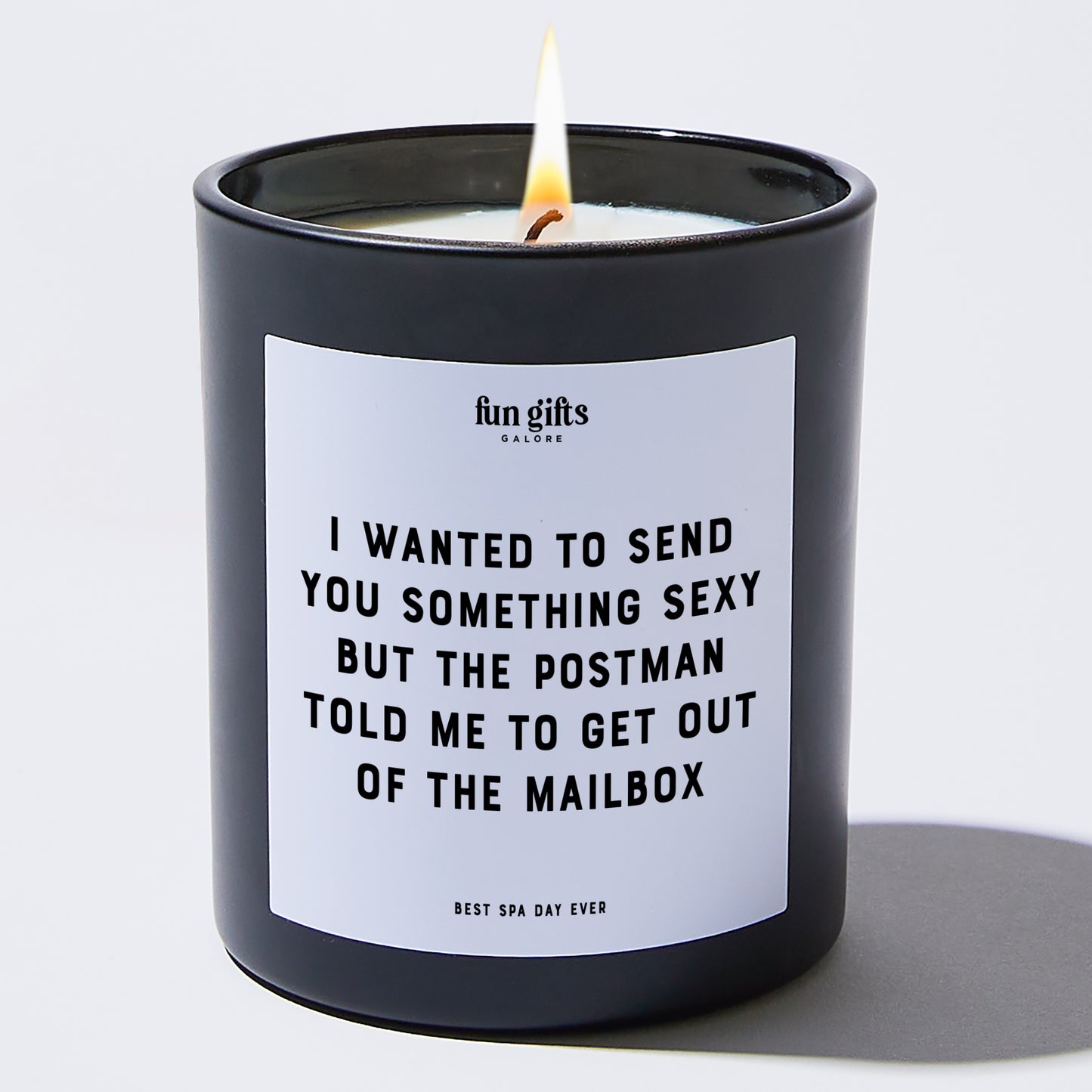 Anniversary Present - I Wanted to Send You Something S--y but the Postman Told Me to Get Out of the Mailbox - Candle