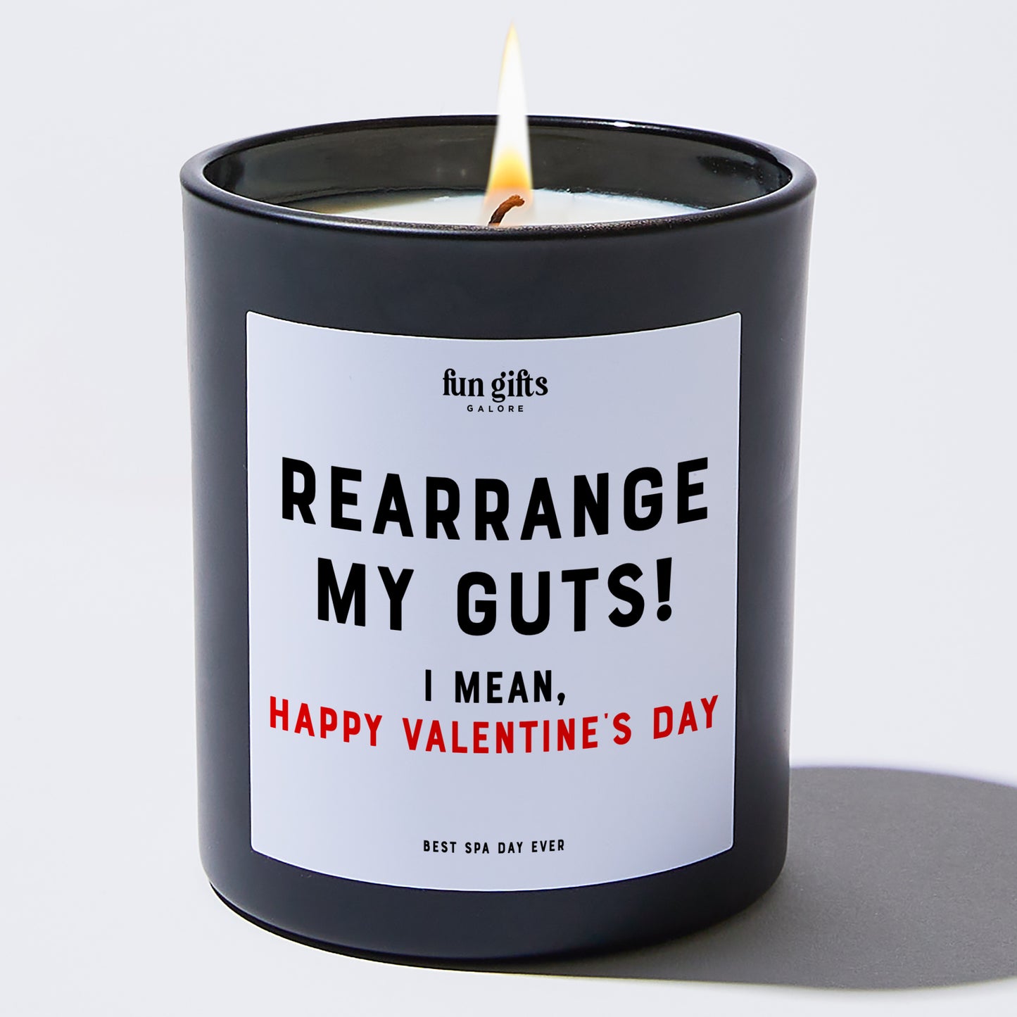 Anniversary Present - Rearrange My Guts! I Mean, Happy Valentine's Day - Candle