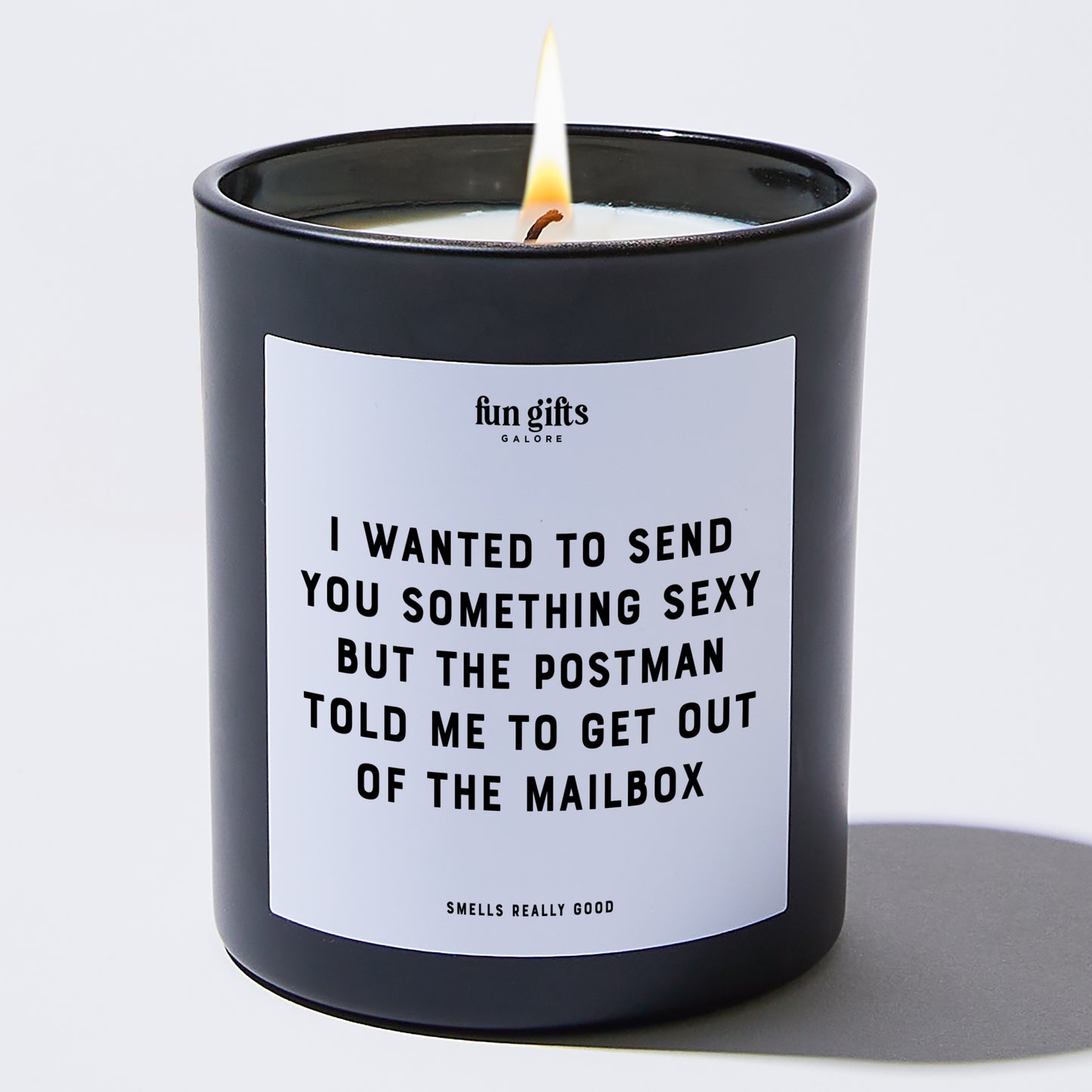 Anniversary Present - I Wanted to Send You Something S--y but the Postman Told Me to Get Out of the Mailbox - Candle