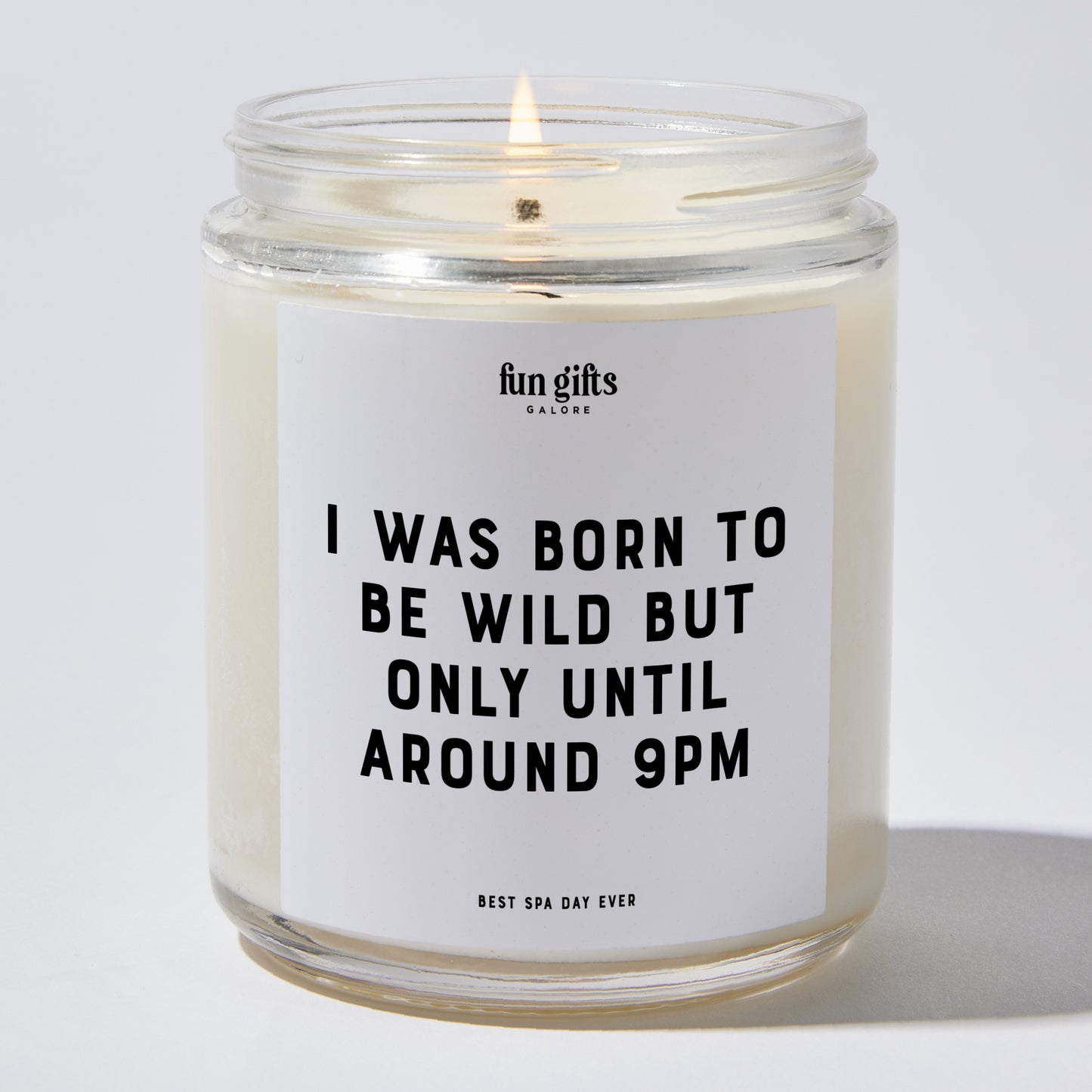 Funny Candles - I Was Born To Be Wild, But Only Until Around 9 PM - Candle