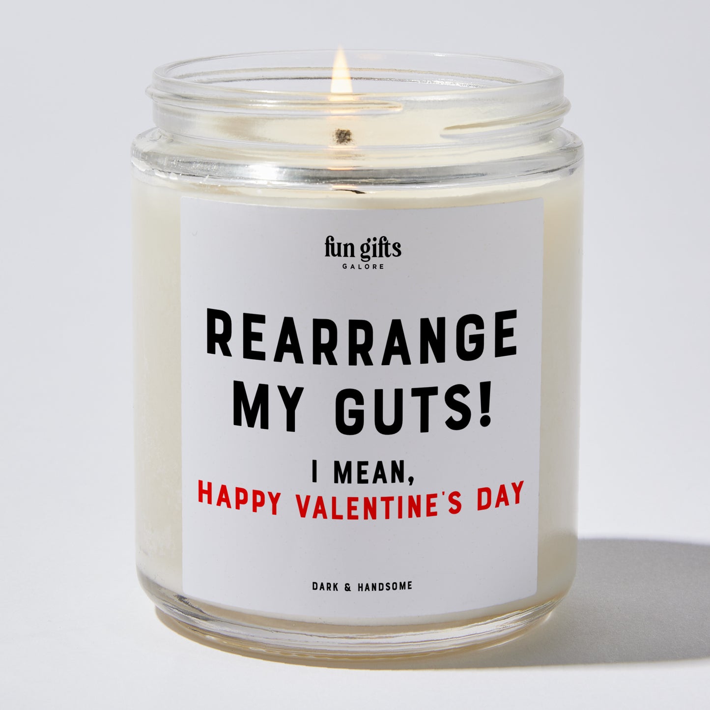 Anniversary Present - Rearrange My Guts! I Mean, Happy Valentine's Day - Candle