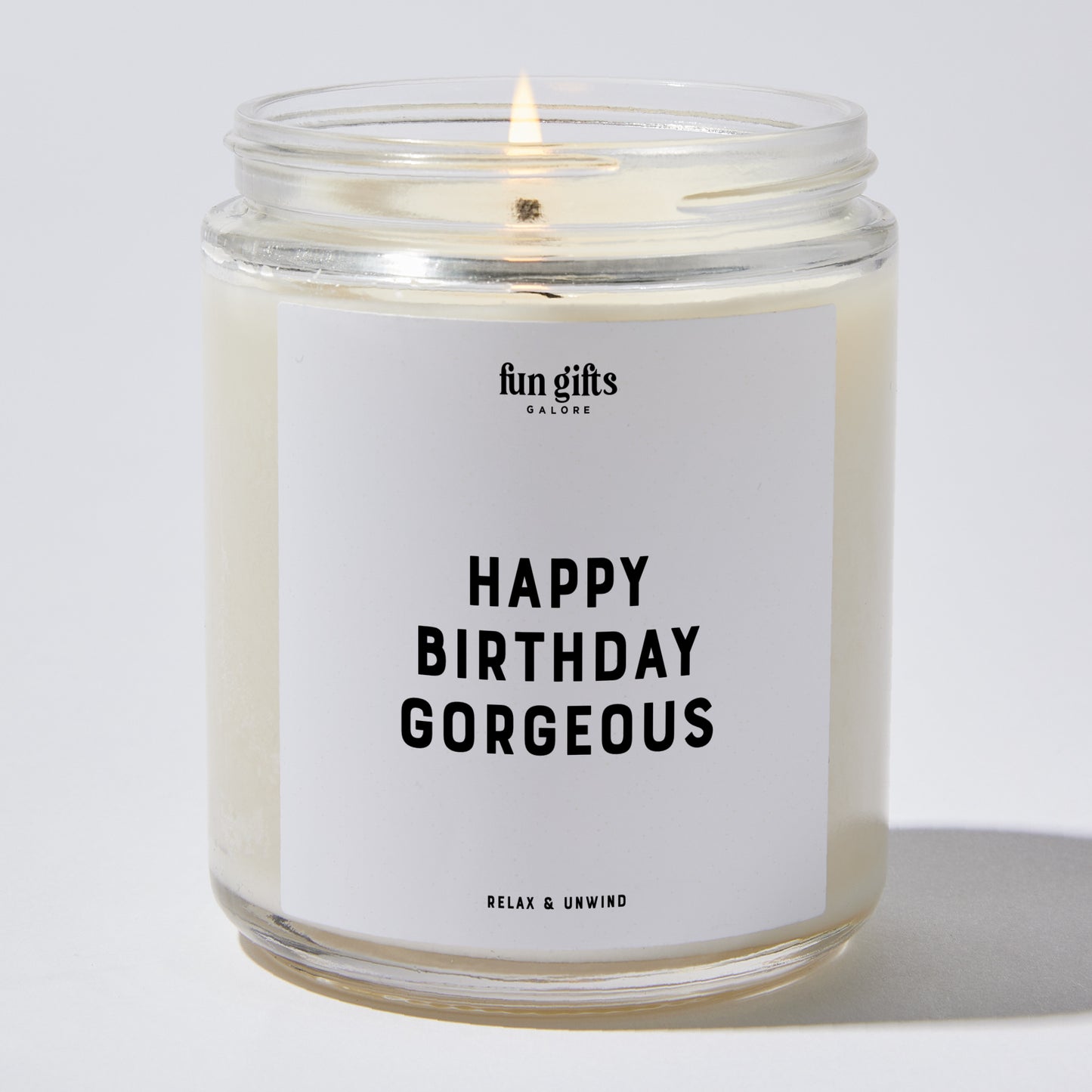 Happy Birthday Gift - Happy Birthday Gorgeous - Candle