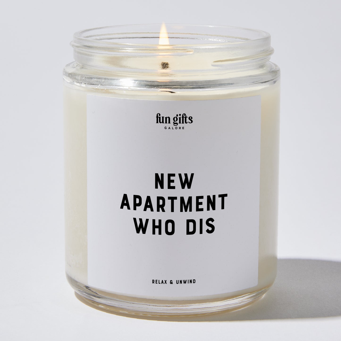 Unique Housewarming Gift - New Apartment Who Dis - Candle