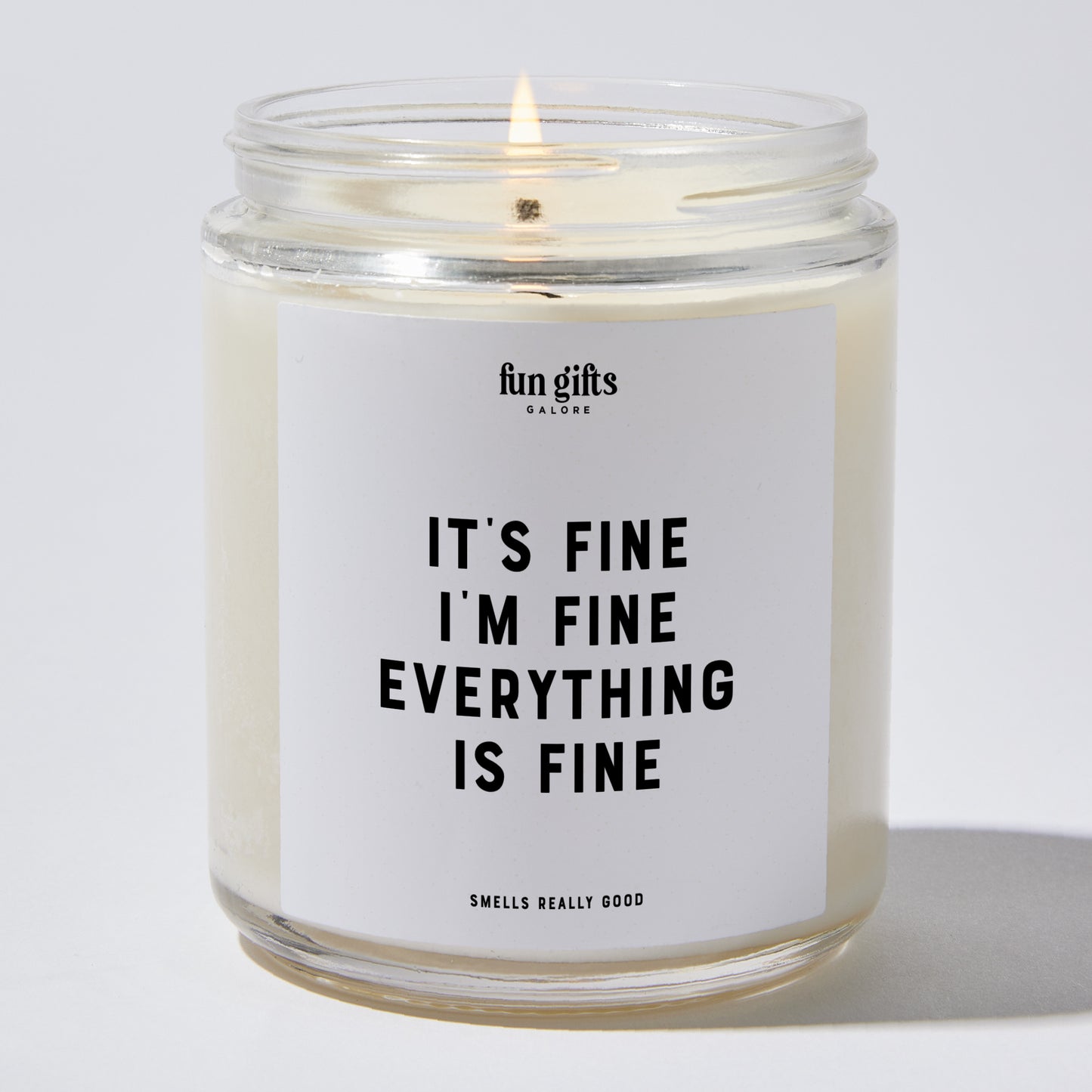 Funny Candles - It's Fine I'm Fine Everything Is Fine - Candle