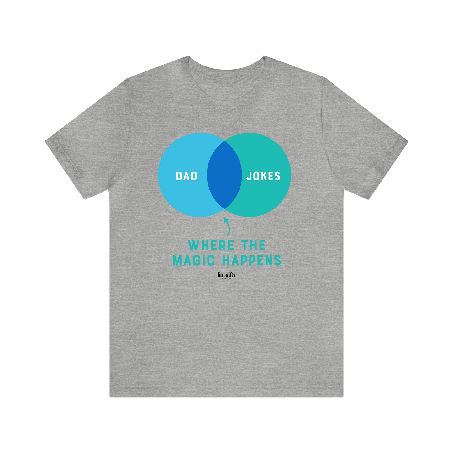 Mens T Shirts - Dad Jokes Where the Magic Happens - Funny Men T Shirts