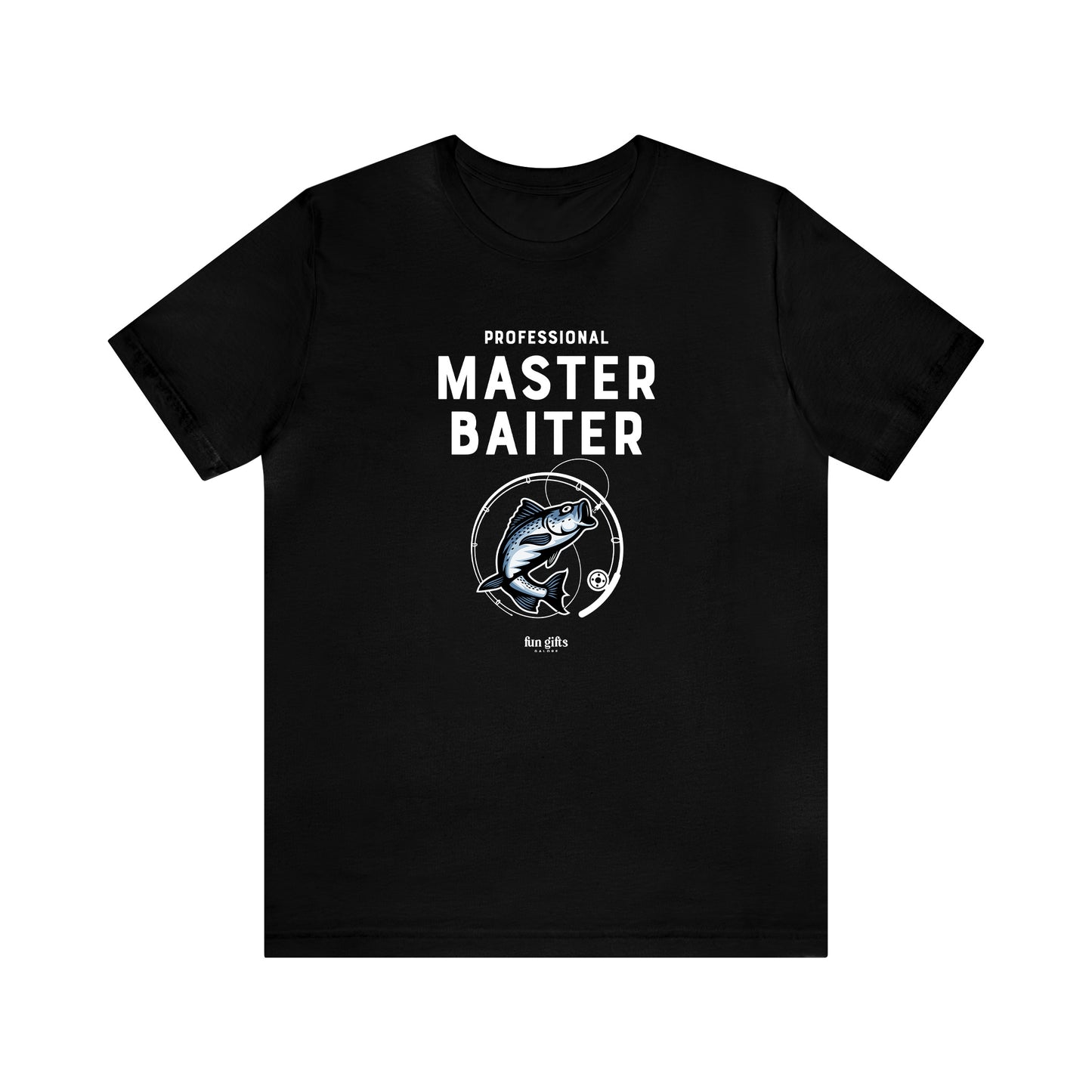 Mens T Shirts - Professional Master Baiter - Funny Men T Shirts