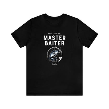 Mens T Shirts - Professional Master Baiter - Funny Men T Shirts