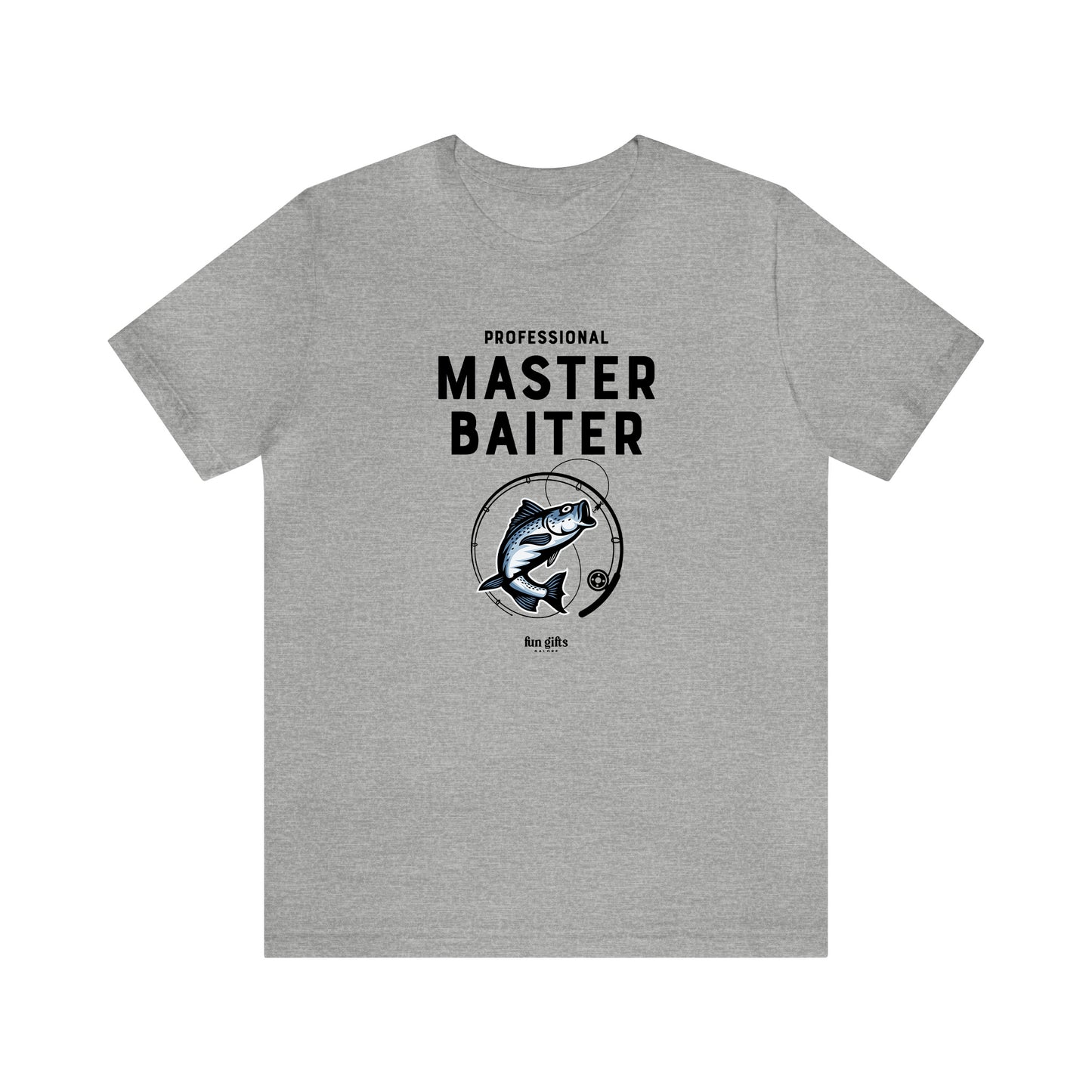 Mens T Shirts - Professional Master Baiter - Funny Men T Shirts