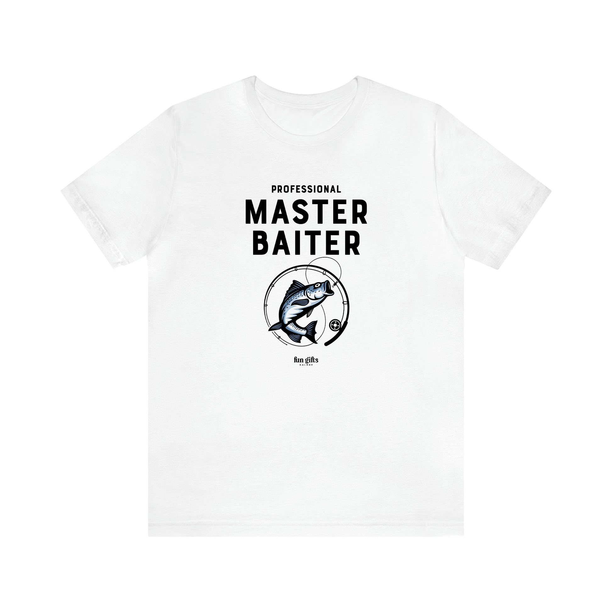 Men's T Shirts Professional Master Baiter - Fun Gifts Galore