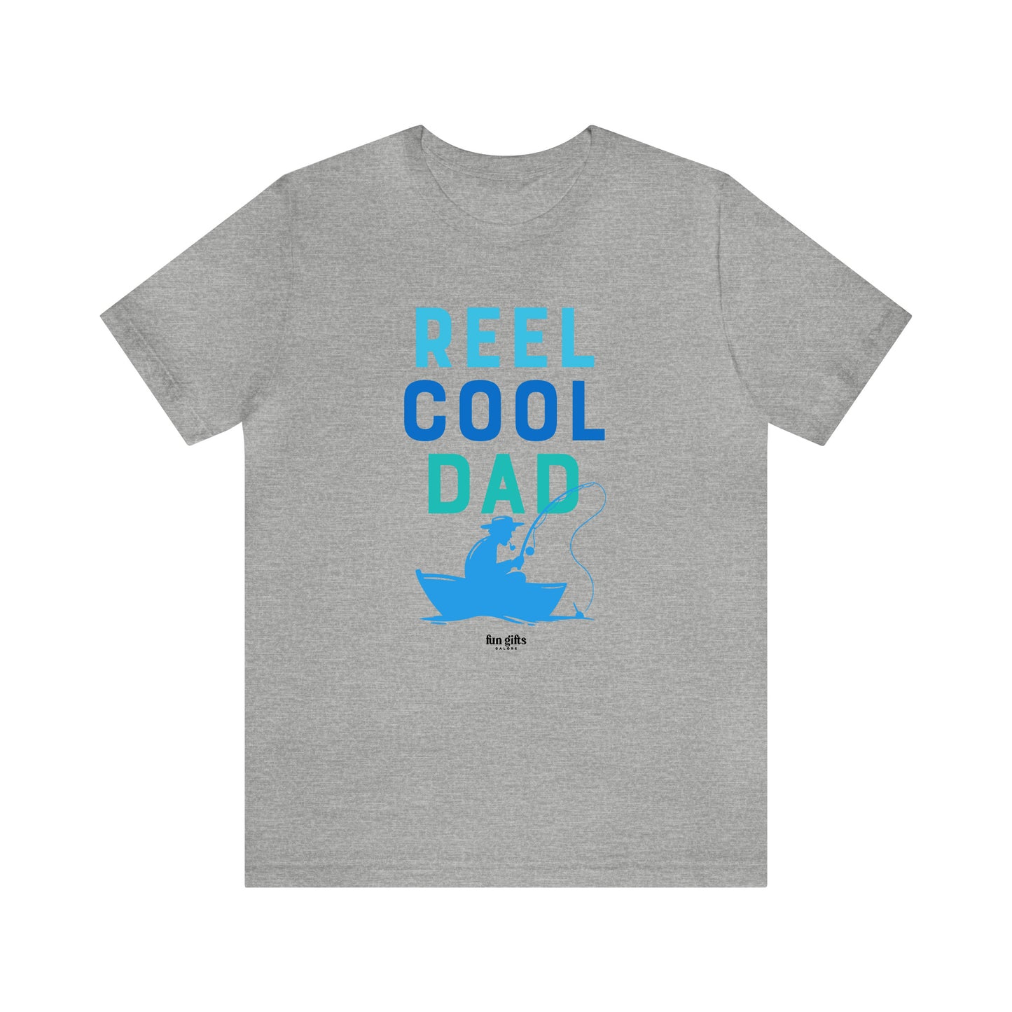 Mens T Shirts - Reel Cool Dad - Funny Men T Shirts