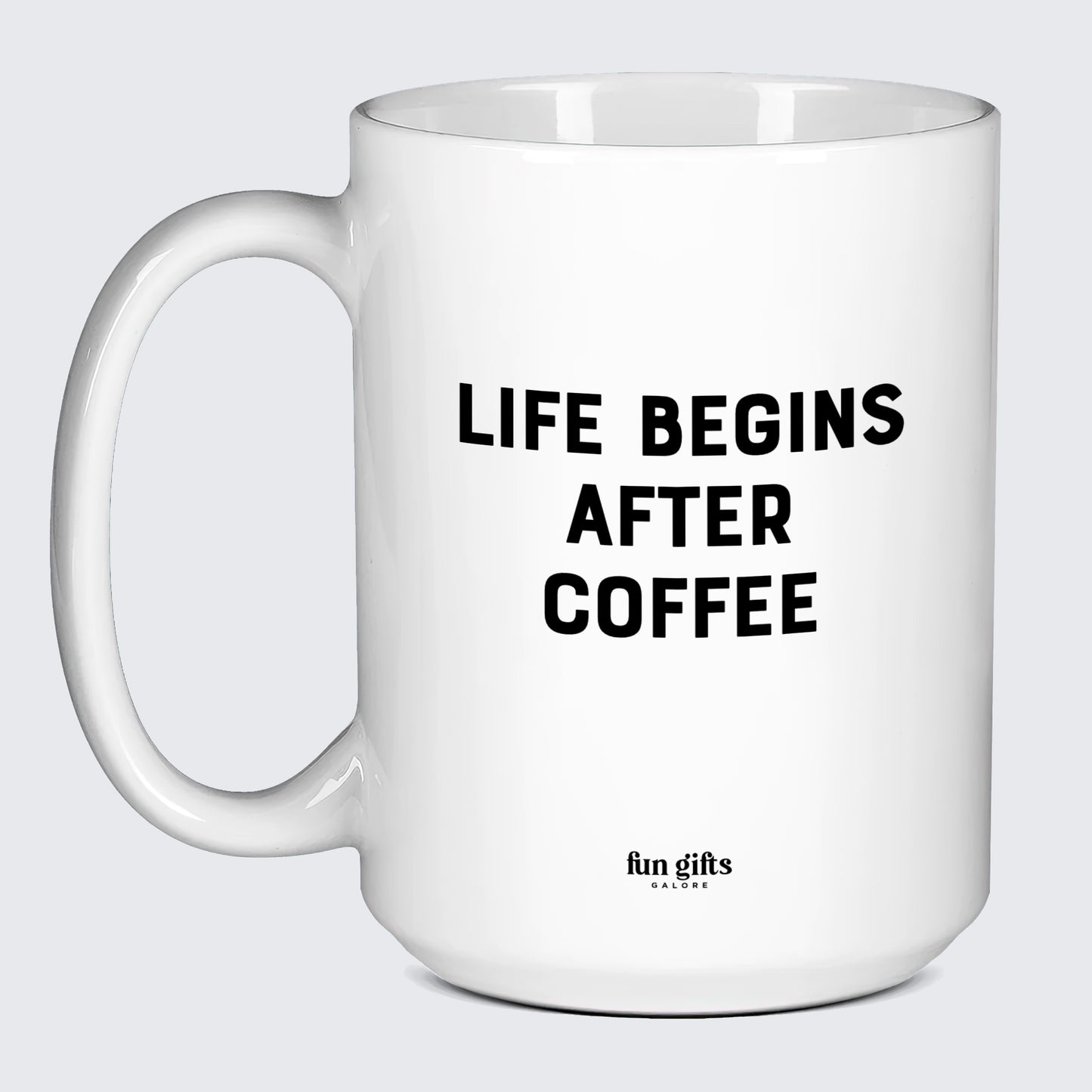 Gift for Coffee Lover Life Begins After Coffee - Fun Gifts Galore