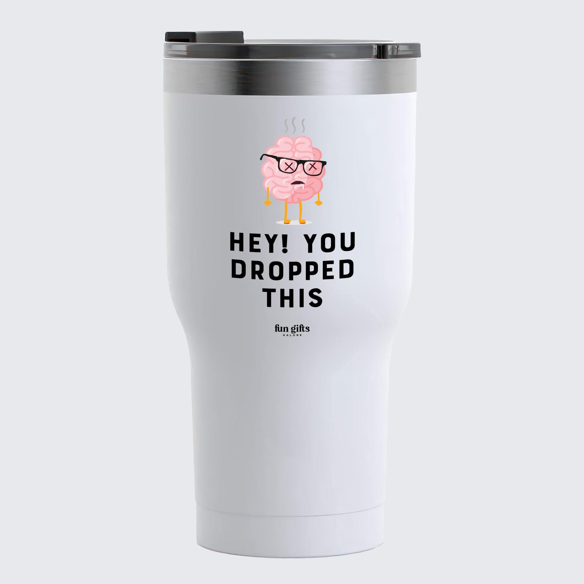 Travel Coffee Mug - Hey! You Dropped This - Coffee Tumbler