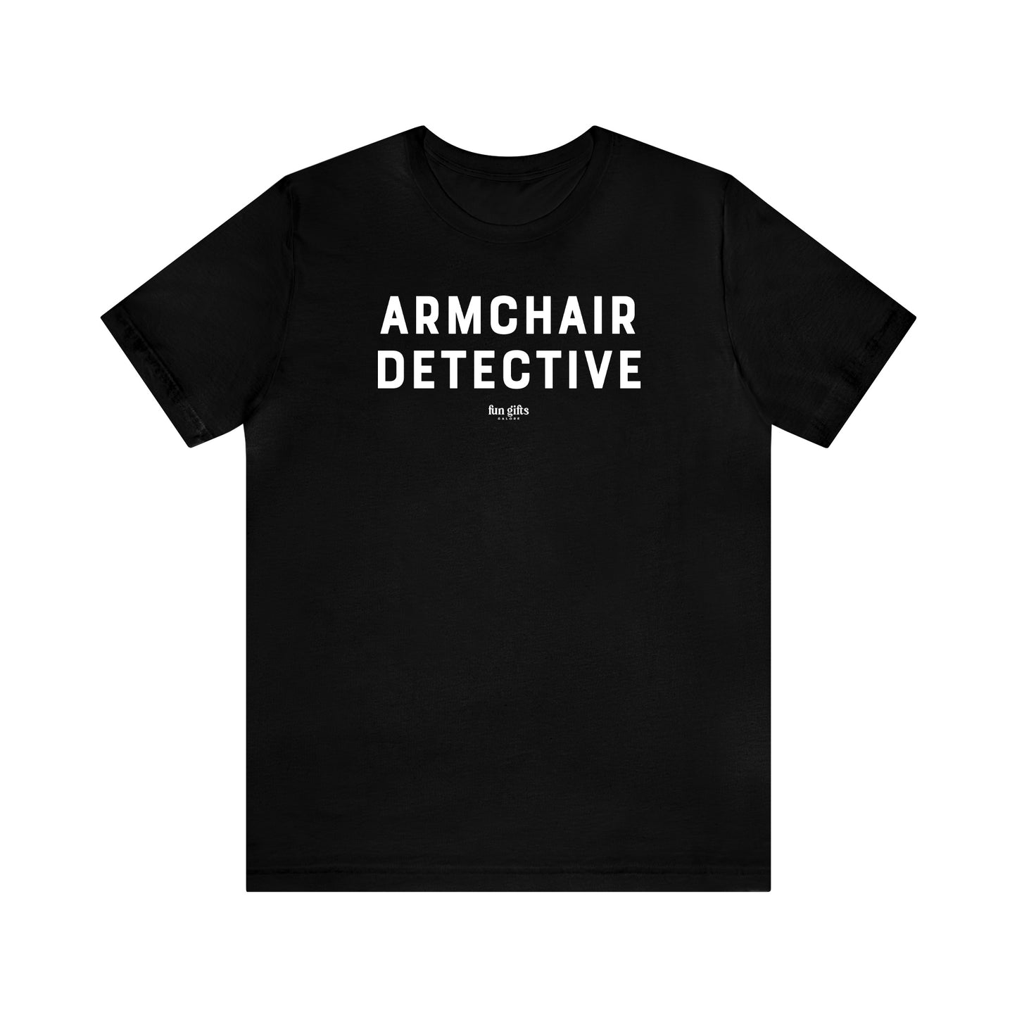 Funny Shirts for Women - Armchair Detective - Women's T Shirts