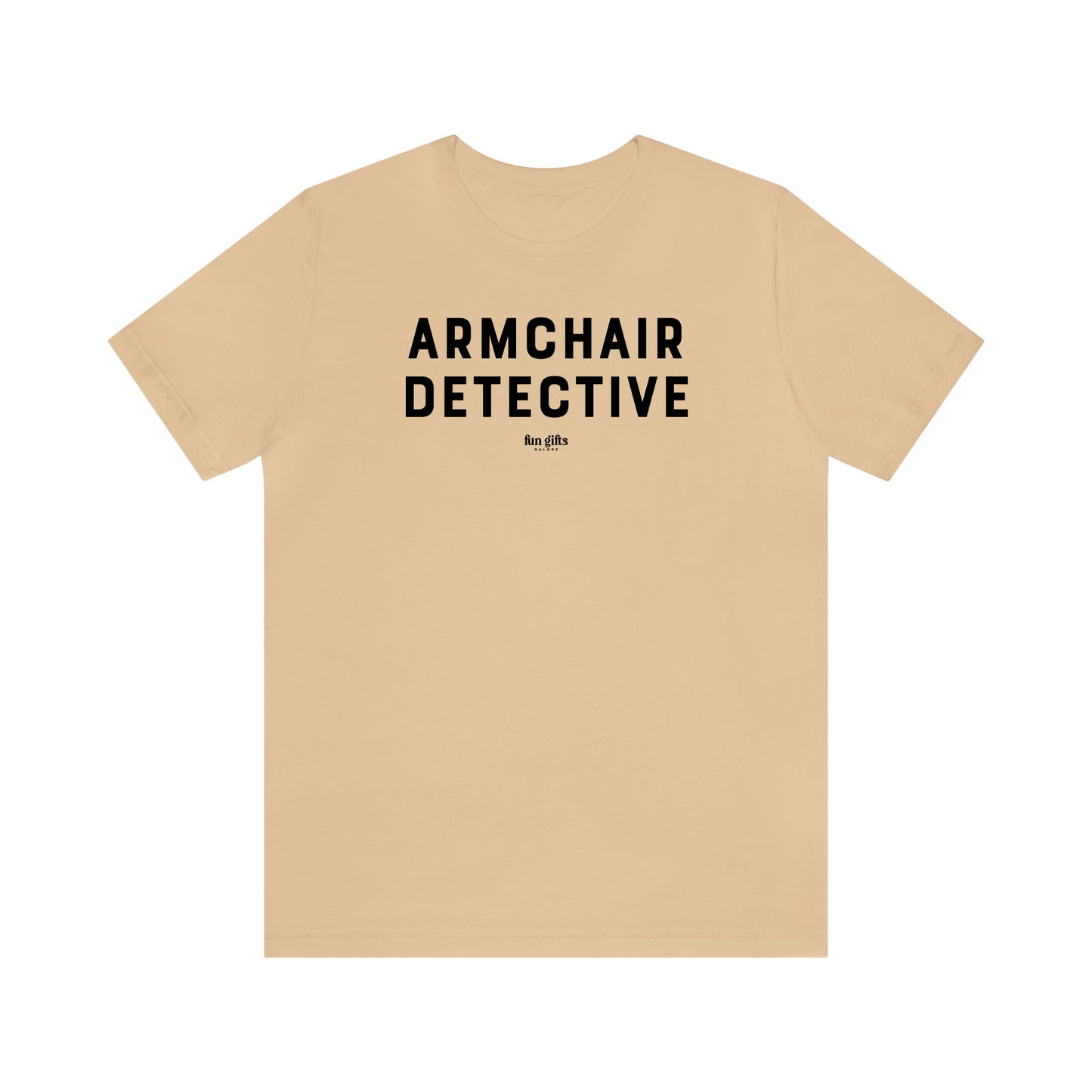 Funny Shirts for Women - Armchair Detective - Women's T Shirts