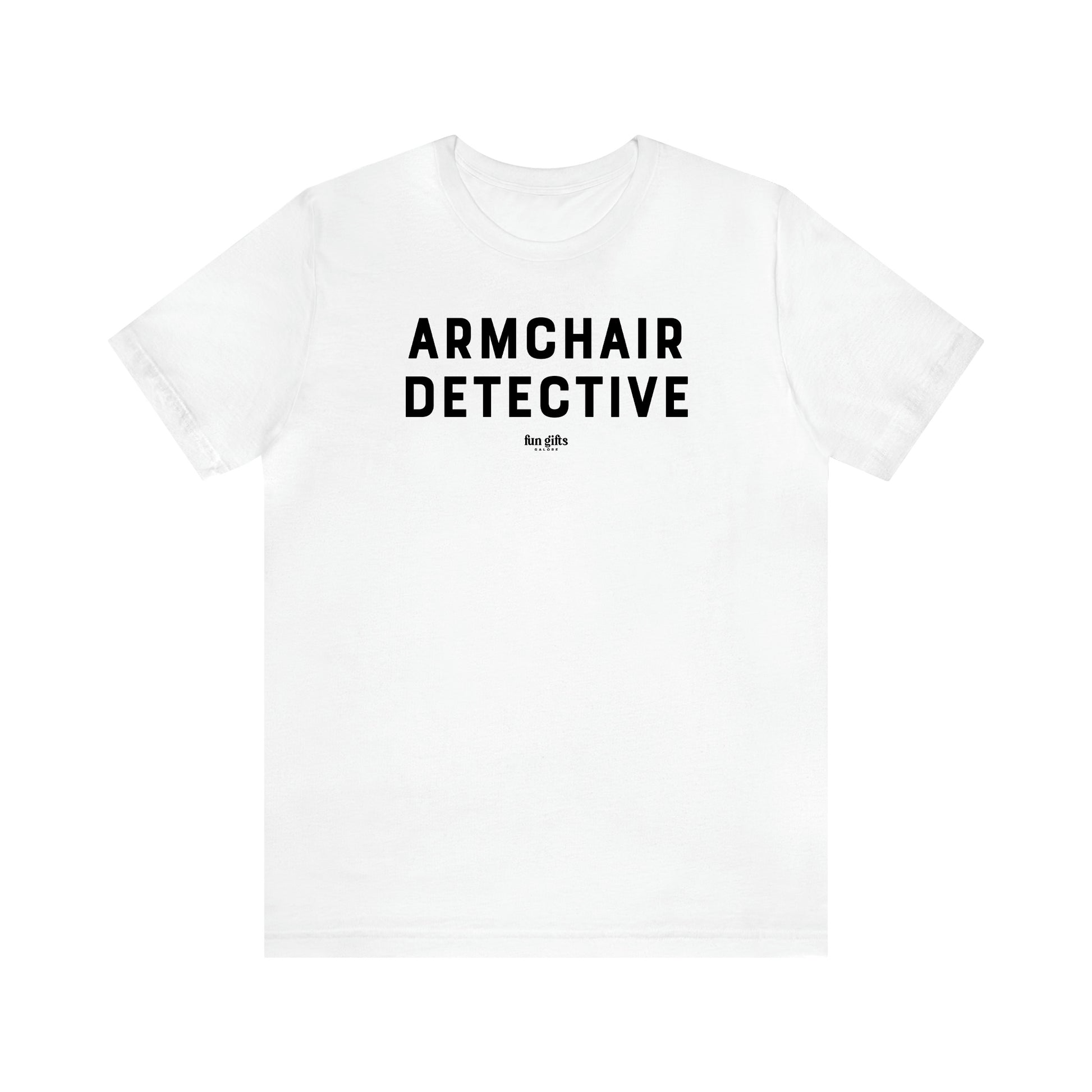 Women's T Shirts Armchair Detective - Fun Gifts Galore