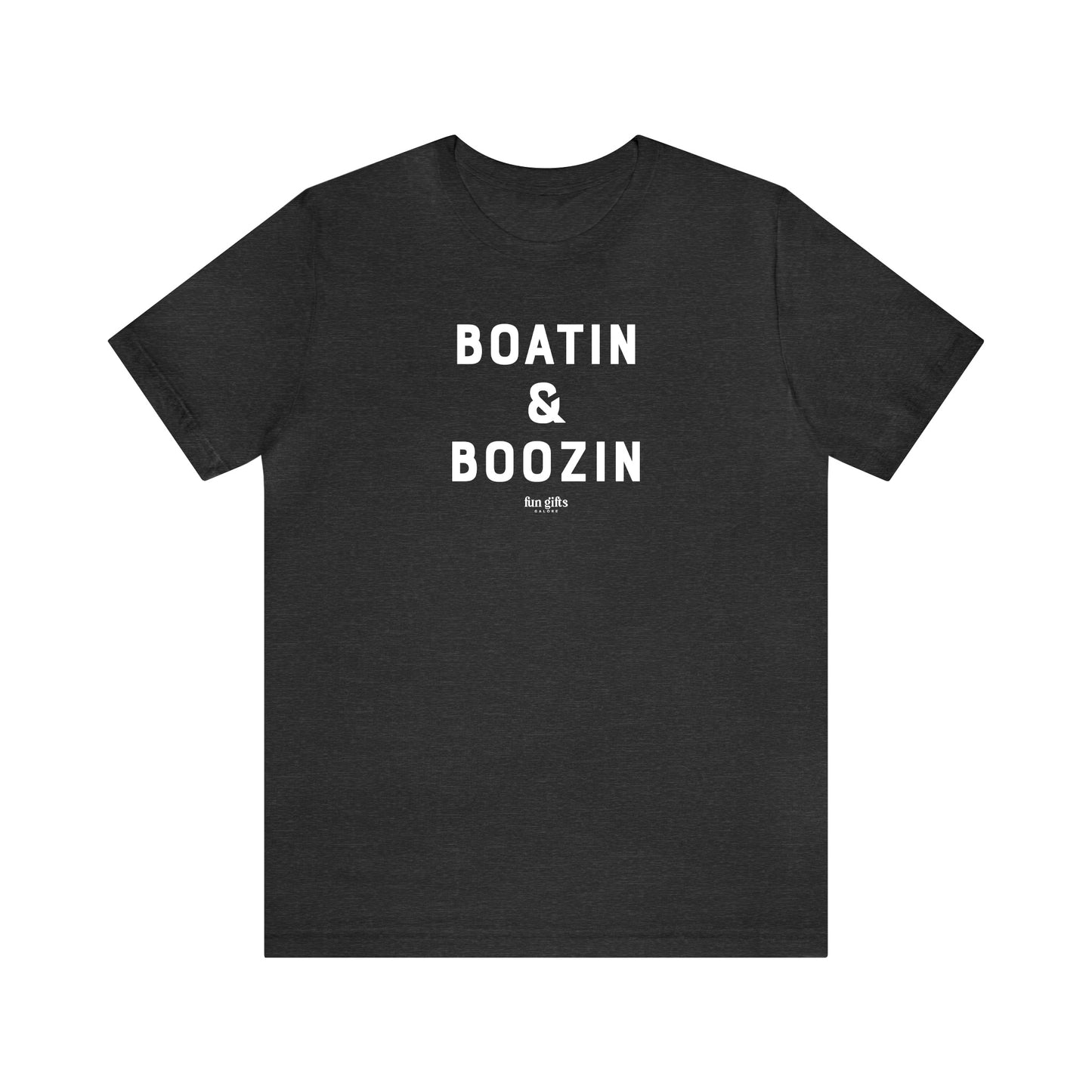 Funny Shirts for Women - Boatin & Boozin - Women's T Shirts