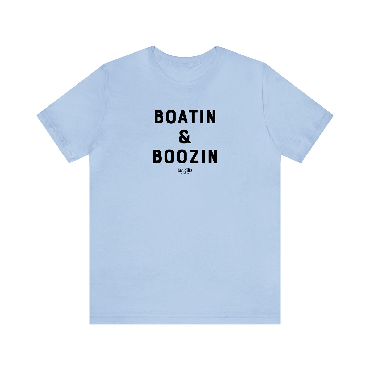 Funny Shirts for Women - Boatin & Boozin - Women's T Shirts