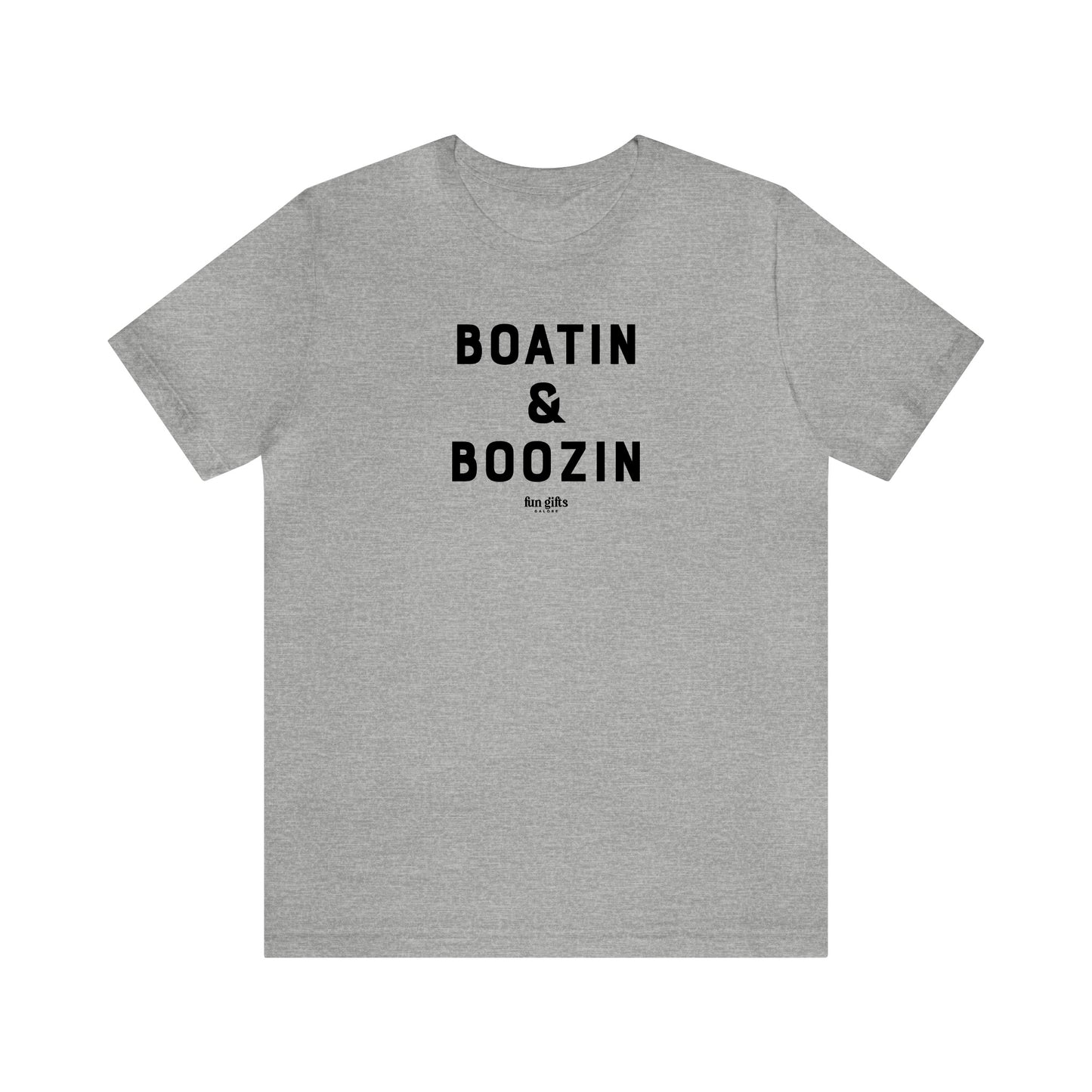 Funny Shirts for Women - Boatin & Boozin - Women's T Shirts