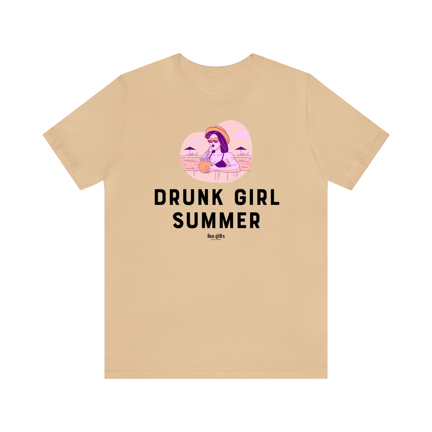 Funny Shirts for Women - Drunk Girl Summer - Women's T Shirts