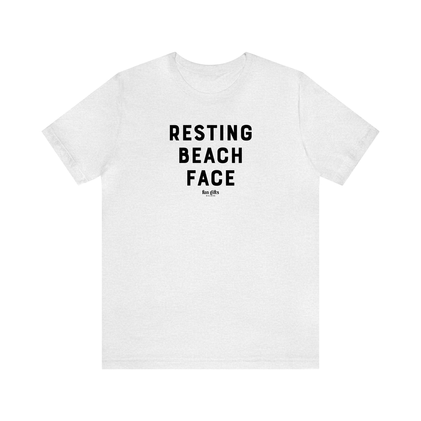 Funny Shirts for Women - Resting Beach Face - Women's T Shirts