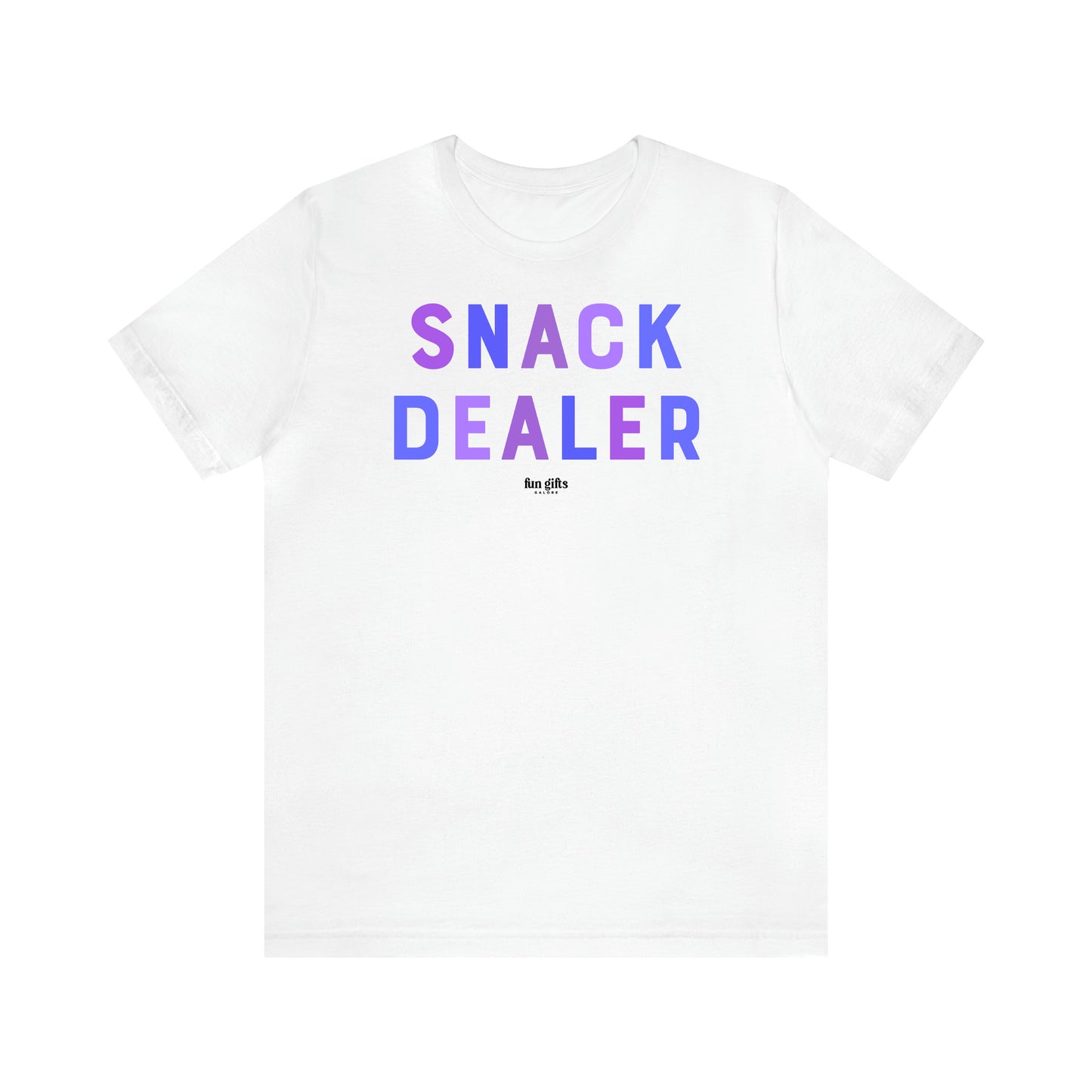 Women's T Shirts Snack Dealer - Fun Gifts Galore